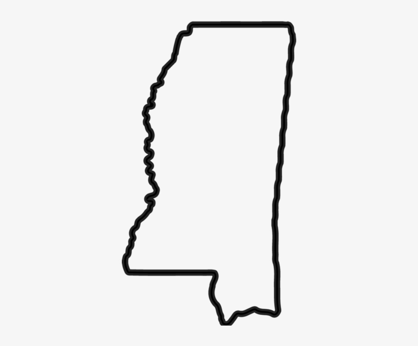 Mississippi Outline Transparent, transparent png #4291707
