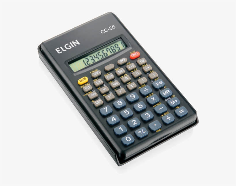 Calculadora Científica Cc56 - Calculadora Cientifica Elgin É Boa, transparent png #4291927