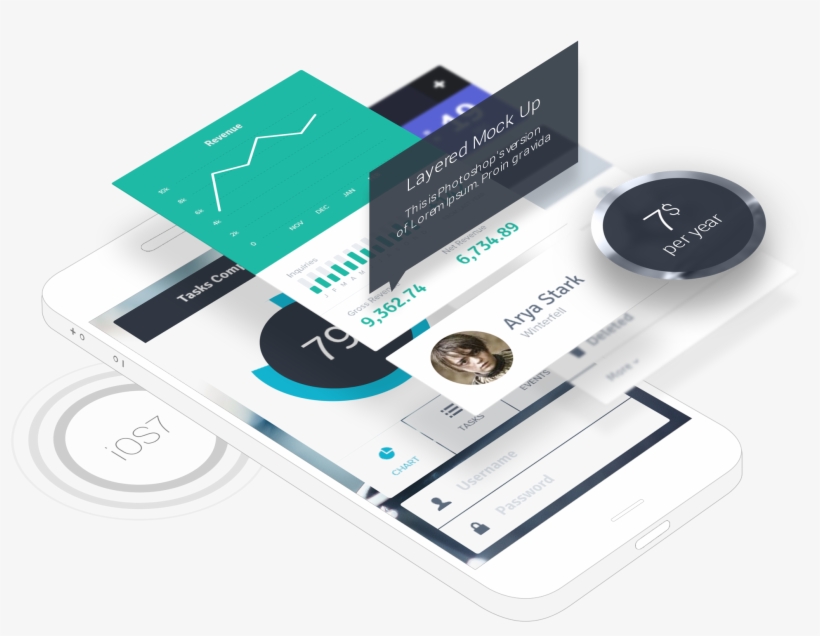 App Development Mockup, transparent png #4292255