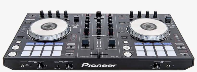 Ddj-sr Top Angle - Pioneer Ddj-sr 2-channel Serato Dj Controller, transparent png #4292814