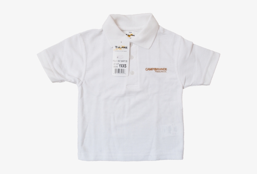 Playera Polo Blanca De Pike - T-shirt, transparent png #4293120