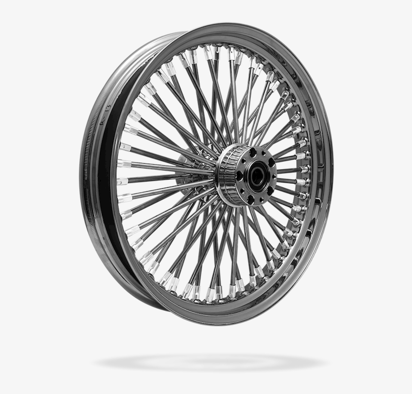 Picture - Spoked Motorcycle Wheels Bronze, transparent png #4293405