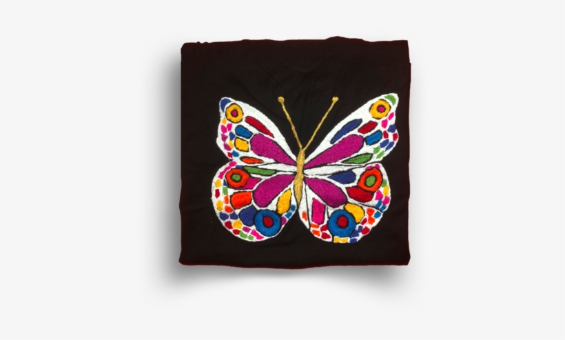 Playera Mariposa Blanca - Butterfly, transparent png #4293464