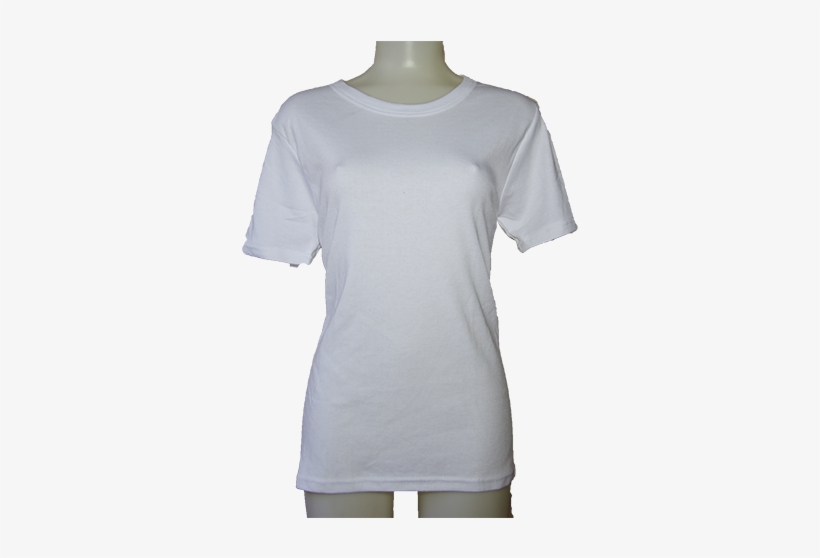 Sleeveless White Shirts - T-shirt, transparent png #4293763