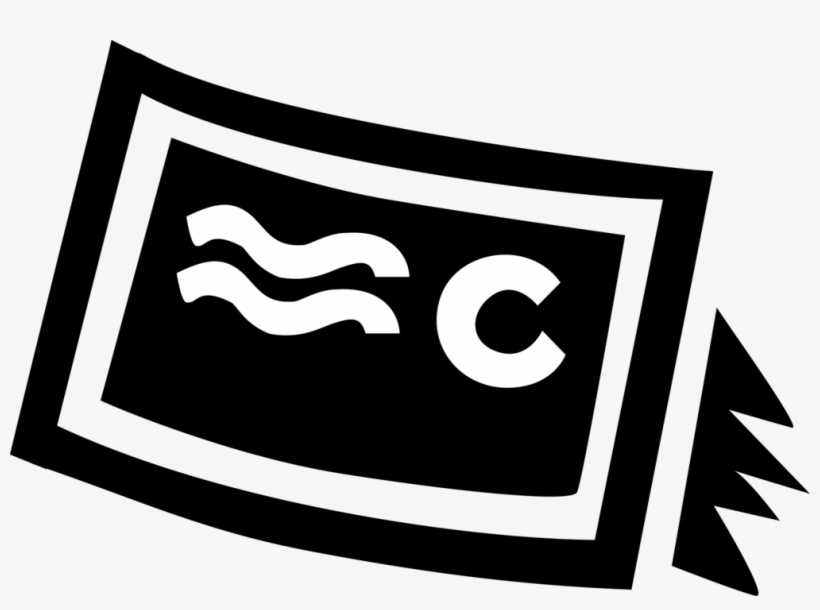 Vector Illustration Of Post Office Postage Stamp Displayed, transparent png #4294026