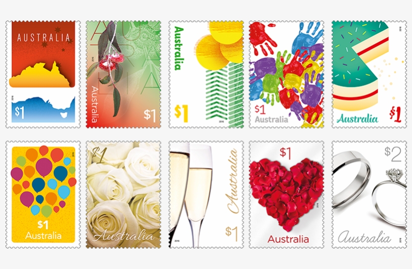 Set Of Stamps, transparent png #4294085