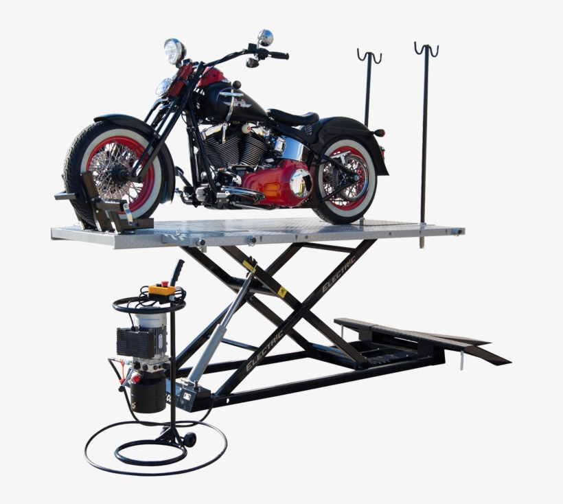 Titan 1500xlt-e Motorcycle Lift - Titan Hdml-1500xlt-e Motorcycle Lift, transparent png #4294129