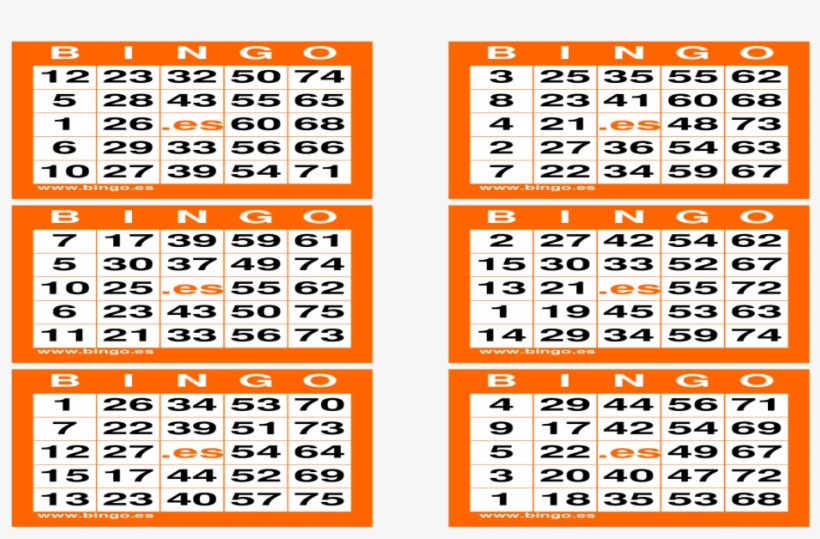 Cartelas De Bingo Prontas, transparent png #4294286