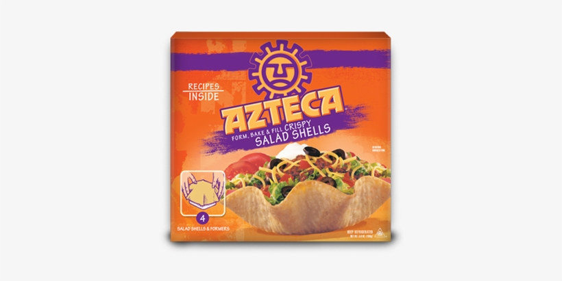 The Taco Salad Will Make America Great Again - Azteca Salad Shells - 4 Shells, 5.5 Oz, transparent png #4294418