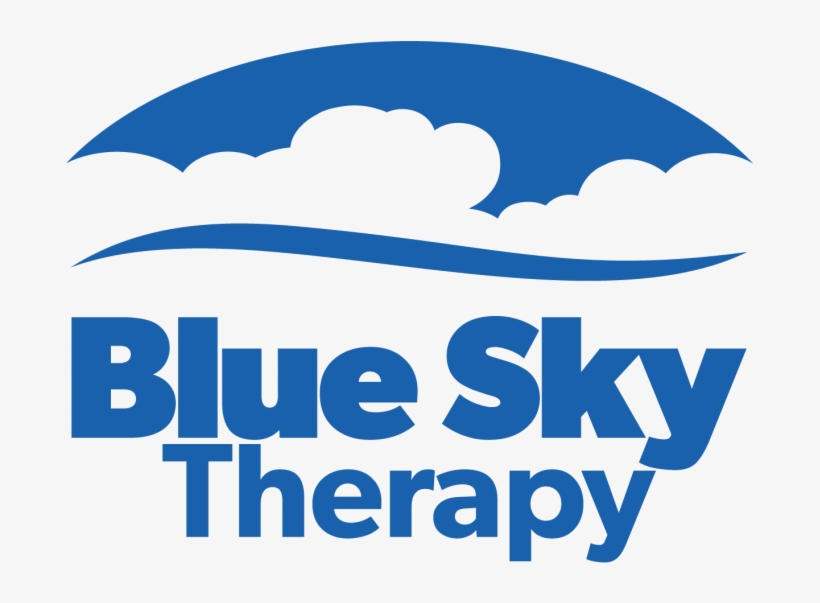 Blue Sky Therapy Logo Blue- Png - Logo, transparent png #4294515