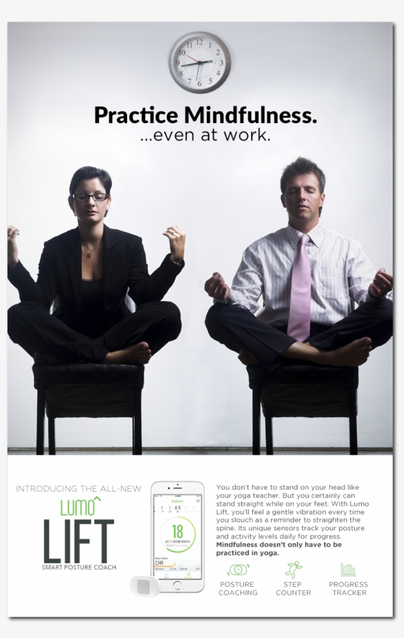 The Ads Are Targeted Toward The Yoga Community, Working - Creating Stress Free Environment, transparent png #4294639