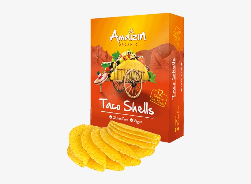 Organic Taco Shells - Amaizin Organic Taco Shells, transparent png #4294711