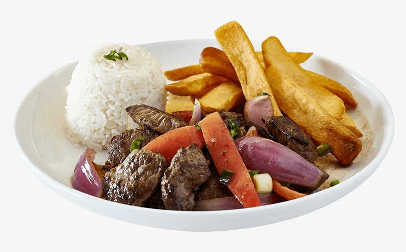 Saltado - Steamed Rice, transparent png #4295096