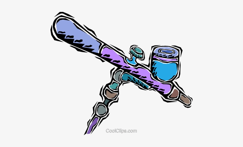 Airbrush - Logo Airbrush Vector, transparent png #4295409