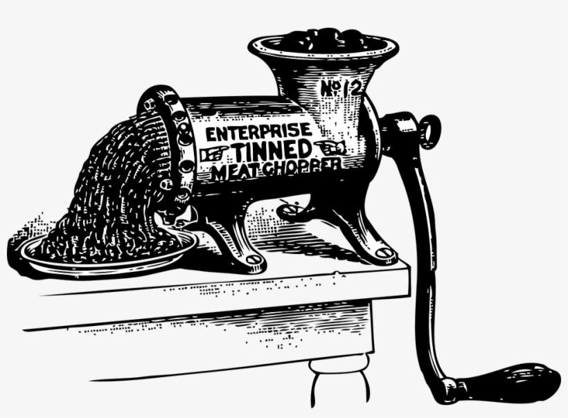 Sausage Clipart Meat - Meat Grinder Sweeney Todd, transparent png #4295795