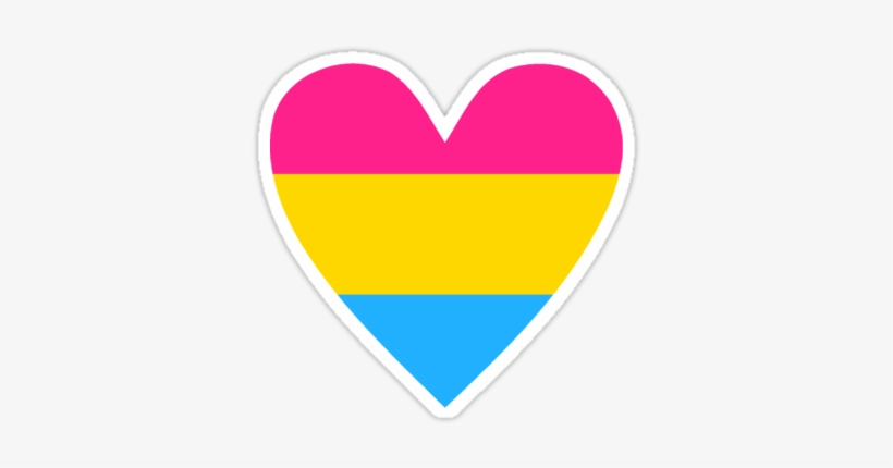 Sparkle Image Result For Heart Sticker Png - Pansexual Png, transparent png #4295921