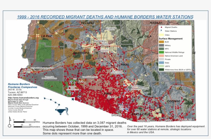 Image 2 Migrant Deaths Humane Borders - Atlas, transparent png #4296423