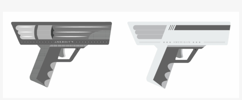 As A Team We Came Up With The Concept Together And - Assault Rifle, transparent png #4296593