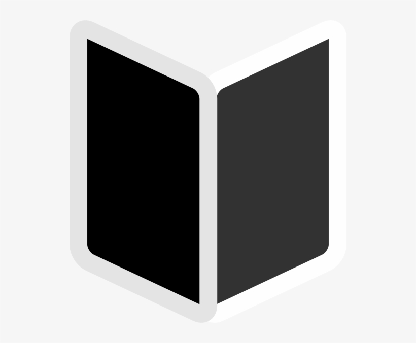 Black Book Clip Art At Clker - Display Device, transparent png #4296653