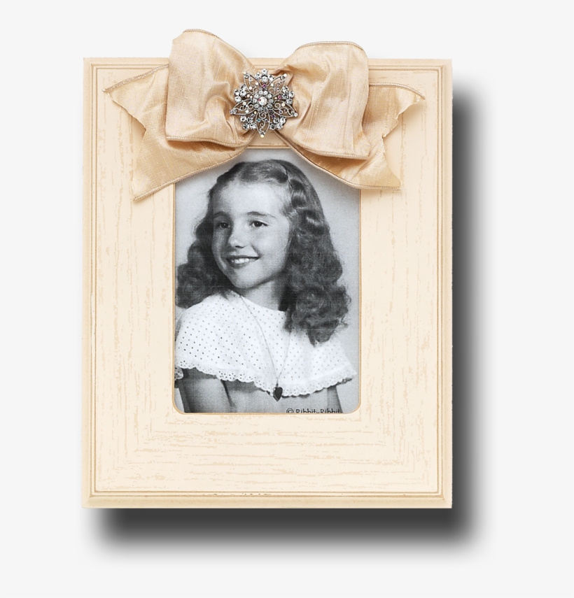 Image - Antique Bevel Cream Picture Frame, transparent png #4296746