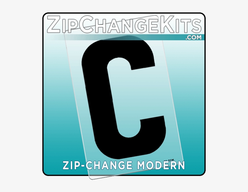 Picture Of Zip Modern 6" Letter C - Ampersand, transparent png #4297230