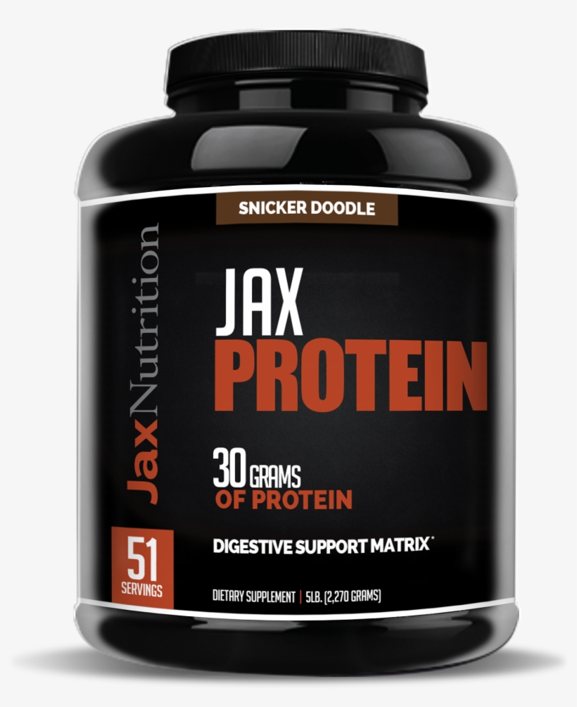 Jax Protein Snicker Doodle - Bodybuilding Supplement, transparent png #4297540