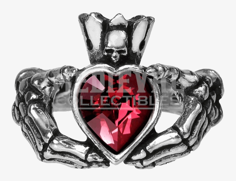 Gothic Claddagh Ring, transparent png #4297981