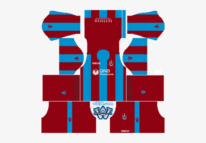 Trabzonspor Dream League Soccer Fts 2019 Forma Logo - Dream League Soccer Kits France 2018, transparent png #4298729