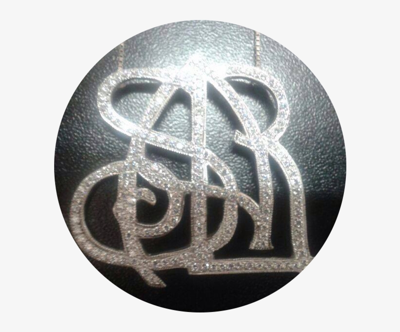 Pingente Feito Pela Cliente Com O Monograma - Circle, transparent png #4299026