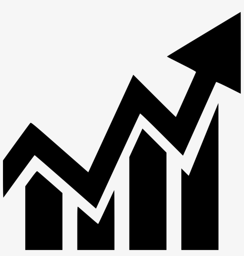 Chart Graph Line Arrow Diagram Comments - Chart, transparent png #4299188