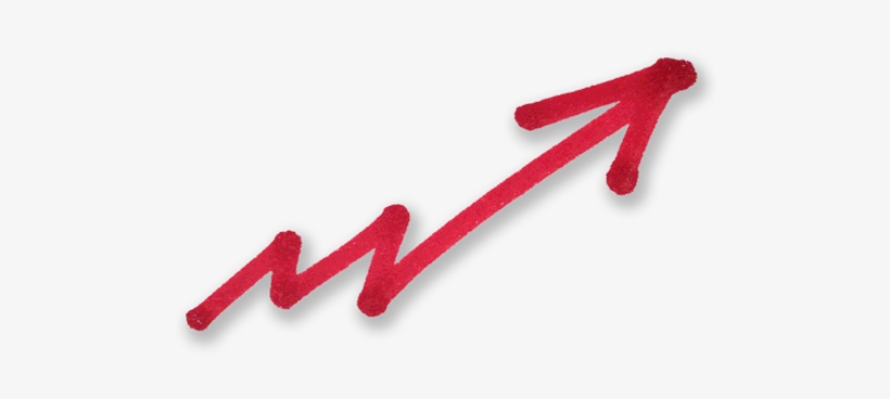 Pics For > Growth Arrow Png - Red Growth Arrow, transparent png #4299436