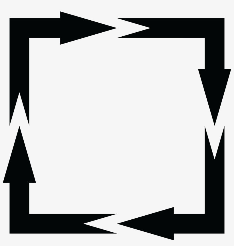 Clipart Arrow Frame - Clip Art, transparent png #430052