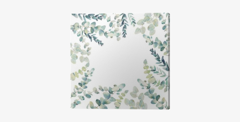 Watercolor Eucalyptus Card Design - Watercolor Eucalyptus, transparent png #430114