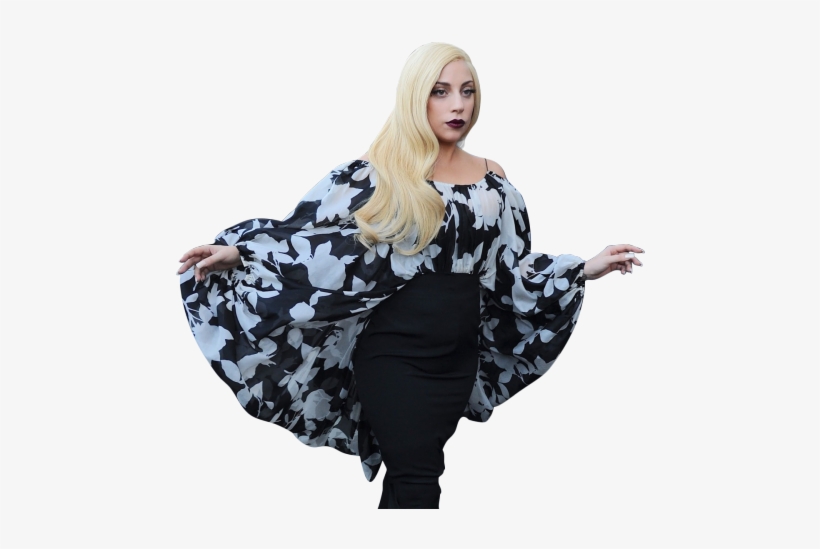 Follow My Main Account - Lady Gaga, transparent png #430155