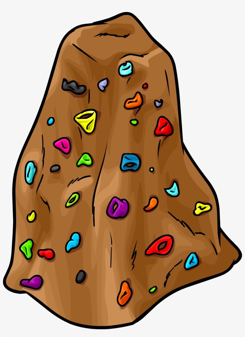 Climbing Wall - Rock Climbing Wall Clipart, transparent png #430560