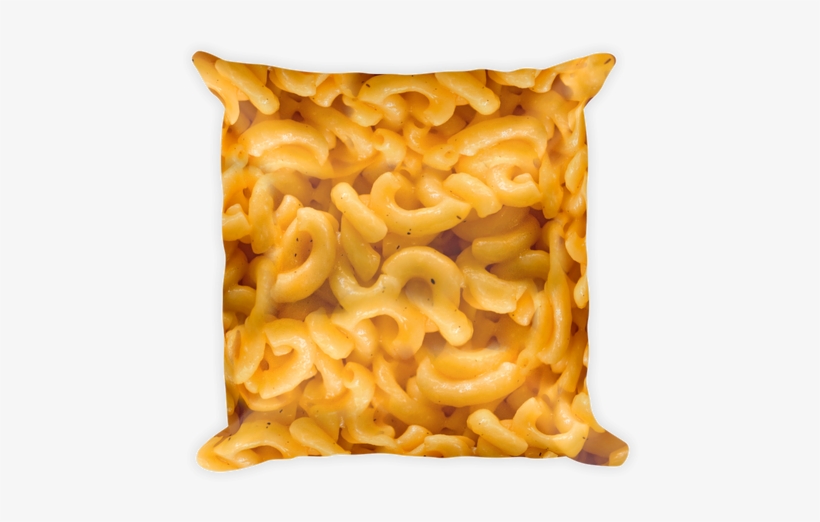 Mac 'n Cheese Decorative Pillow - Pillow Large Square, transparent png #430583