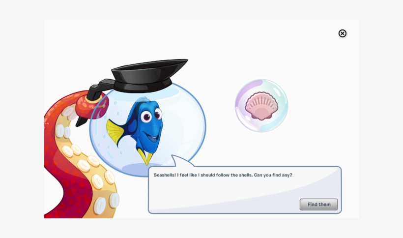 Finding Dory Party Task 6 Start - Finding Dory, transparent png #430632