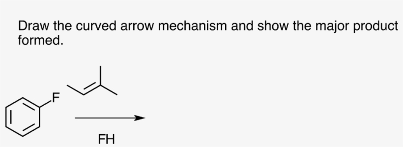 Draw The Curved Arrow Mechanism And Show The Major - Slope, transparent png #430915