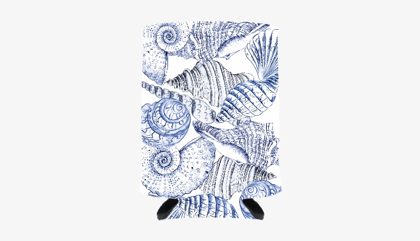 Seashells Drink Hugger - Drink, transparent png #431099