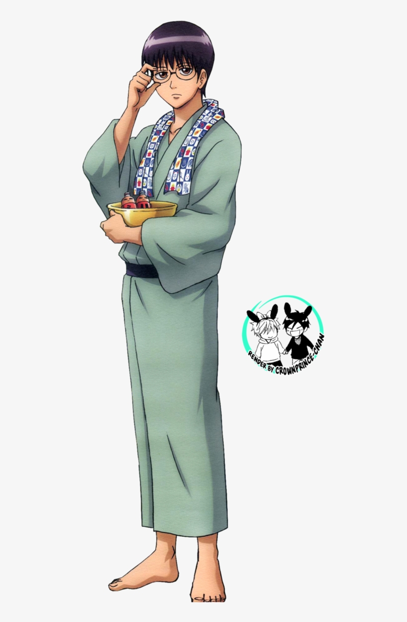 [render] Shimura Shinpachi By Crownprince-chan On Deviantart - Shimura Shinpachi, transparent png #431369