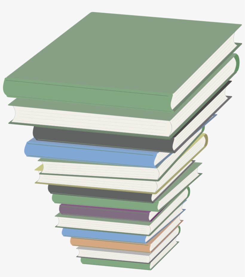 How To Set Use Pile Of Books Clipart, transparent png #431644