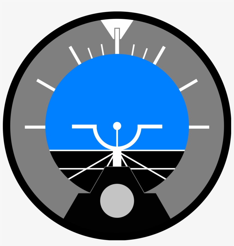 Open - Attitude Indicator Climb, transparent png #431844