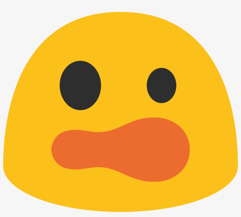 File - Emoji U1f632 - Svg - Wikimedia Commons - Shocked Blob Emoji, transparent png #431913