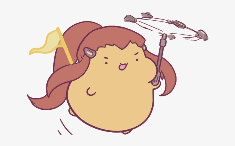Brigitte Bean - - Emojis Overwatch, transparent png #432228