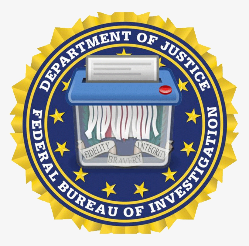 Fbi Seal With Paper Shredder - Federal Bureau Of Investigation, transparent png #432275