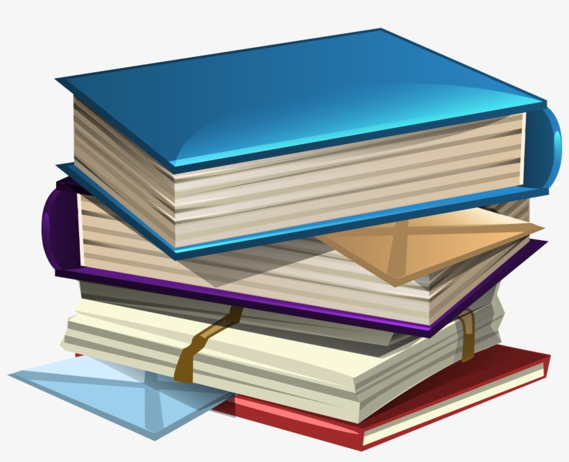 Stack Of School Books Png Download - School And Book Clipart, transparent png #432363