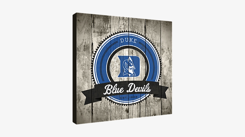 Duke Basketball Logo - Duke Blue Devils Basketball Wall Decor, transparent png #432695