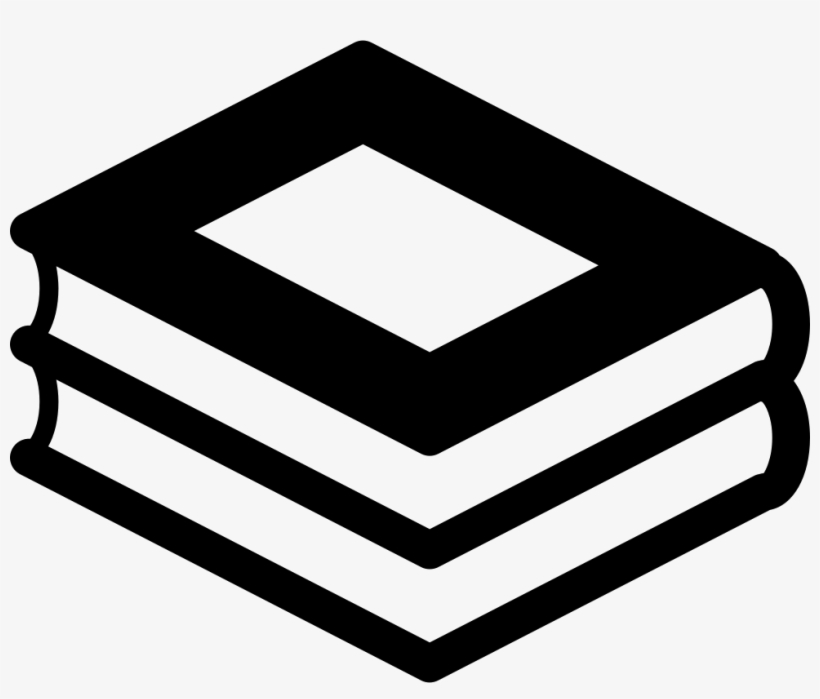 Stack Of Two Books Comments - Stacked Books Icon Transparent, transparent png #432949