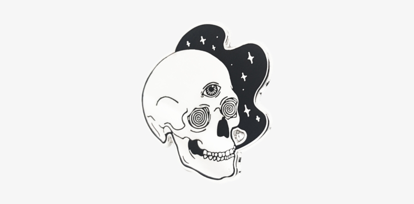 Clip Royalty Free Stock Skull Pin - Skull With Third Eye, transparent png #433254
