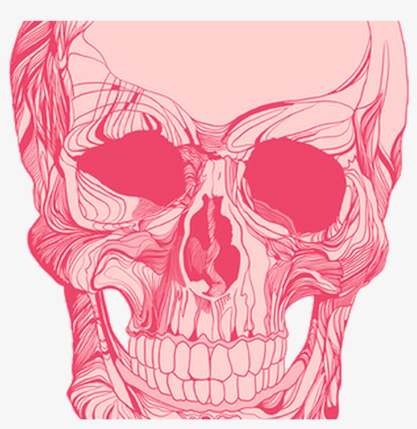 Pin By Marc Loresto On Skulls Pinterest Illustrations, - Pink Skull, transparent png #433343